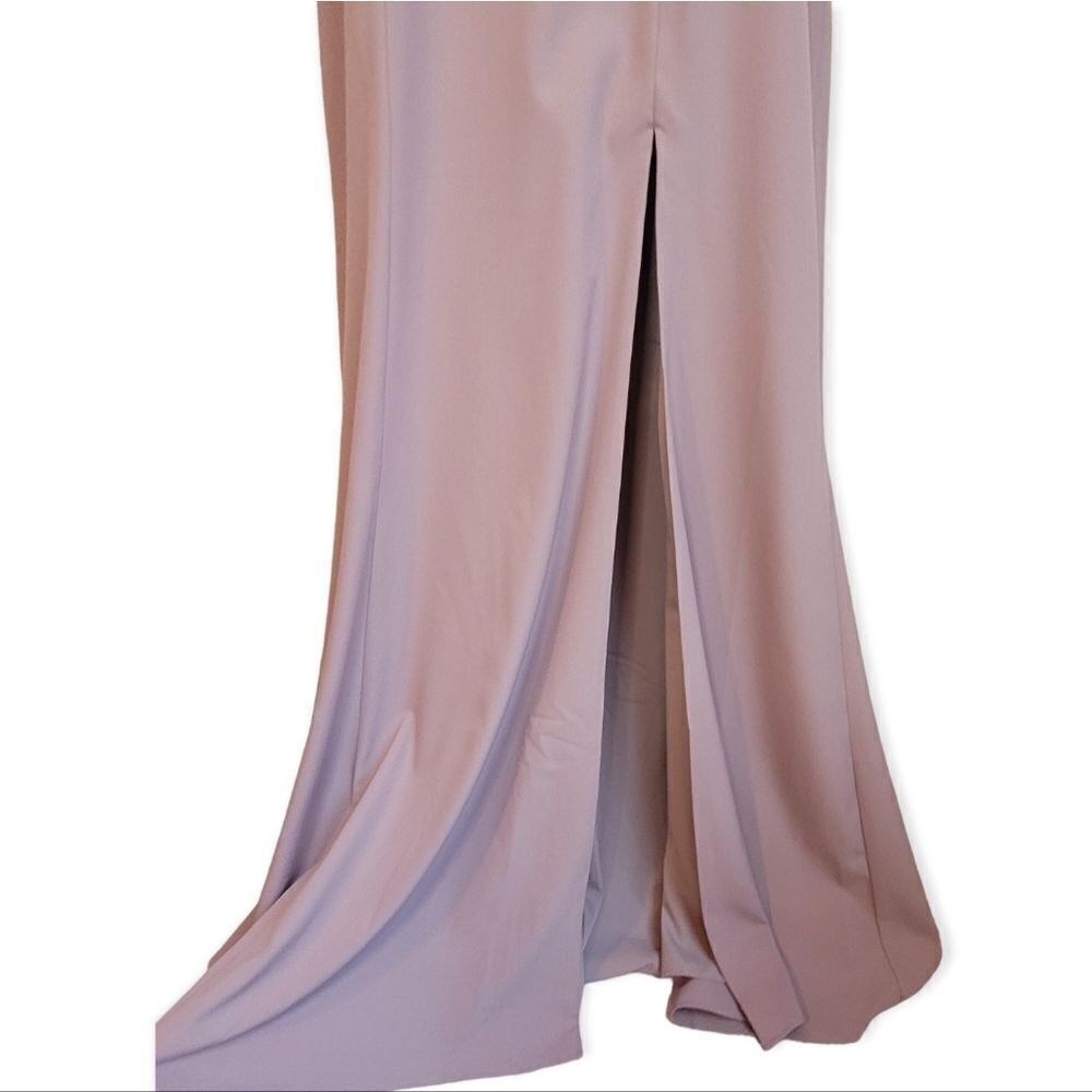 Bhldn Serephina Crepe Maxi Dress Size 12 In Lilac - Picture 6 of 9